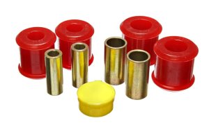Ford Escort Track Arm Bushings - Rear - Energy Suspension - Red - `97-`01